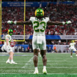 ATLANTA – Check out 81 photos by Jamie Owens from Indiana's 56-22 win against Oregon in the CFP semifinal at the Chick-fil-A Peach Bowl at Mercedes-Benz Stadium.