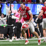 ATLANTA – Check out 81 photos by Jamie Owens from Indiana's 56-22 win against Oregon in the CFP semifinal at the Chick-fil-A Peach Bowl at Mercedes-Benz Stadium.