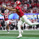 ATLANTA – Check out 81 photos by Jamie Owens from Indiana's 56-22 win against Oregon in the CFP semifinal at the Chick-fil-A Peach Bowl at Mercedes-Benz Stadium.