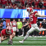 ATLANTA – Check out 81 photos by Jamie Owens from Indiana's 56-22 win against Oregon in the CFP semifinal at the Chick-fil-A Peach Bowl at Mercedes-Benz Stadium.
