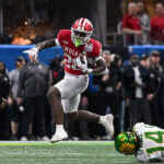 ATLANTA – Check out 81 photos by Jamie Owens from Indiana's 56-22 win against Oregon in the CFP semifinal at the Chick-fil-A Peach Bowl at Mercedes-Benz Stadium.