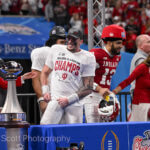 ATLANTA – Check out 81 photos by Jamie Owens from Indiana's 56-22 win against Oregon in the CFP semifinal at the Chick-fil-A Peach Bowl at Mercedes-Benz Stadium.