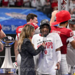 ATLANTA – Check out 81 photos by Jamie Owens from Indiana's 56-22 win against Oregon in the CFP semifinal at the Chick-fil-A Peach Bowl at Mercedes-Benz Stadium.