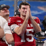ATLANTA – Check out 81 photos by Jamie Owens from Indiana's 56-22 win against Oregon in the CFP semifinal at the Chick-fil-A Peach Bowl at Mercedes-Benz Stadium.