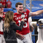 ATLANTA – Check out 81 photos by Jamie Owens from Indiana's 56-22 win against Oregon in the CFP semifinal at the Chick-fil-A Peach Bowl at Mercedes-Benz Stadium.