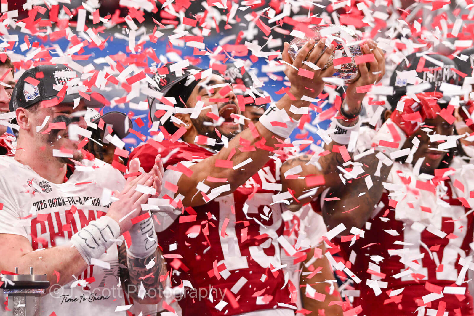 ATLANTA – Check out 81 photos by Jamie Owens from Indiana's 56-22 win against Oregon in the CFP semifinal at the Chick-fil-A Peach Bowl at Mercedes-Benz Stadium.