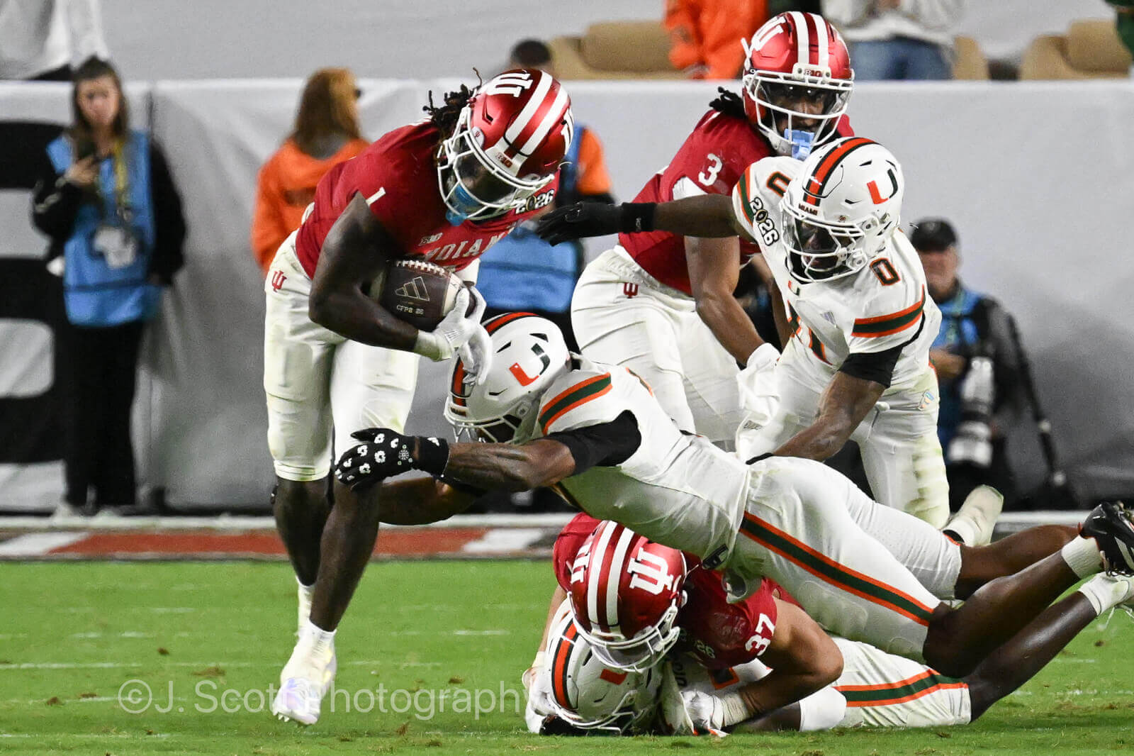 Photos from IU football's 27-21 win against Miami (FL) in the CFP national championship game.