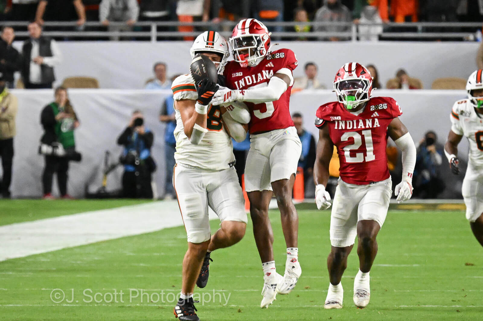 Photos from IU football's 27-21 win against Miami (FL) in the CFP national championship game.