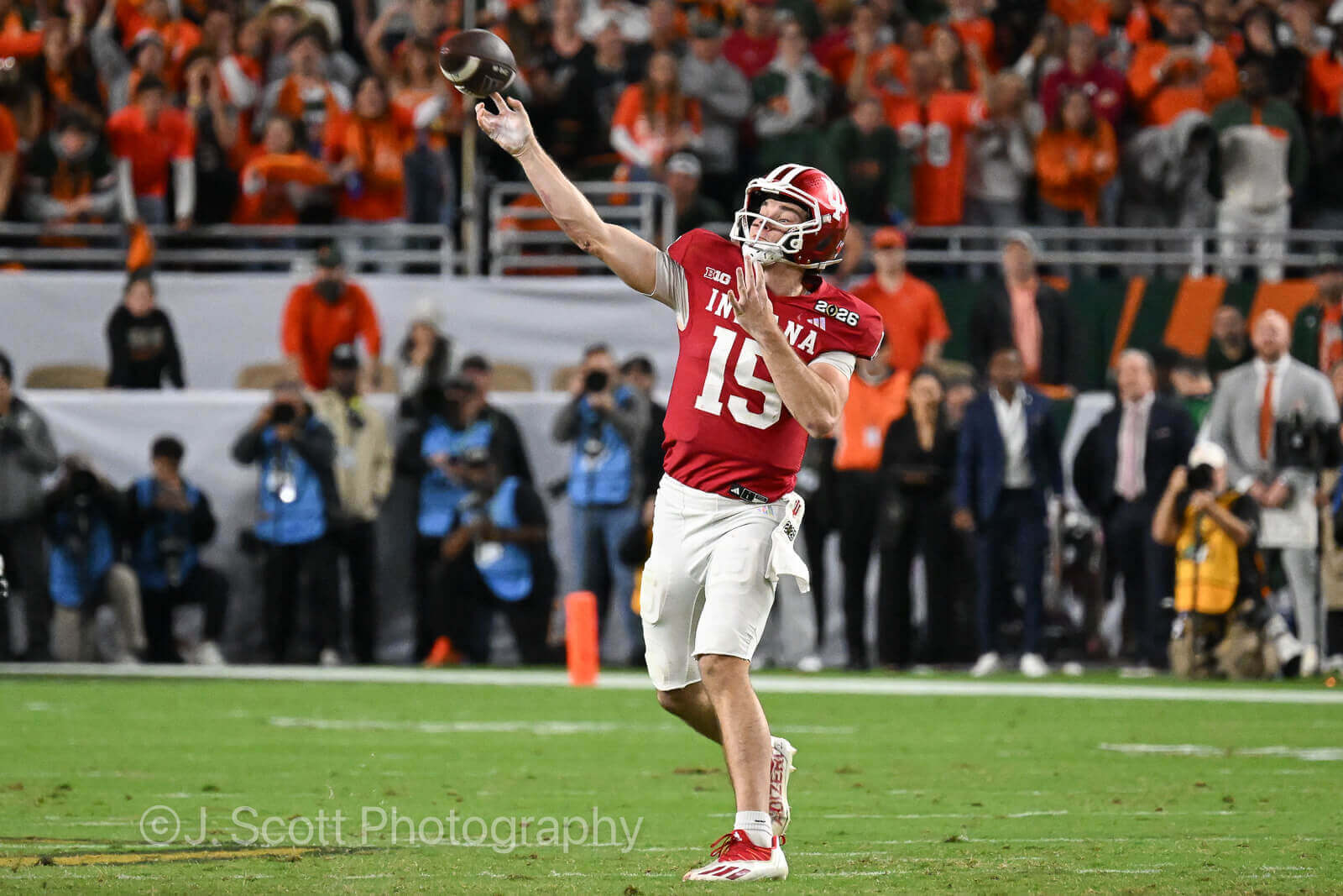 Photos from IU football's 27-21 win against Miami (FL) in the CFP national championship game.