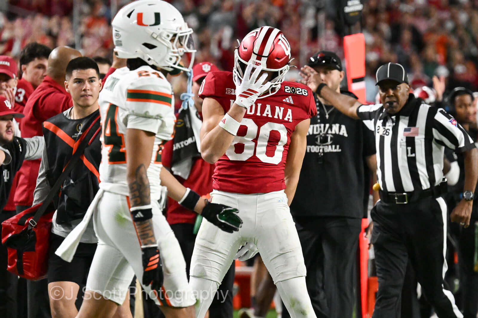 Photos from IU football's 27-21 win against Miami (FL) in the CFP national championship game.