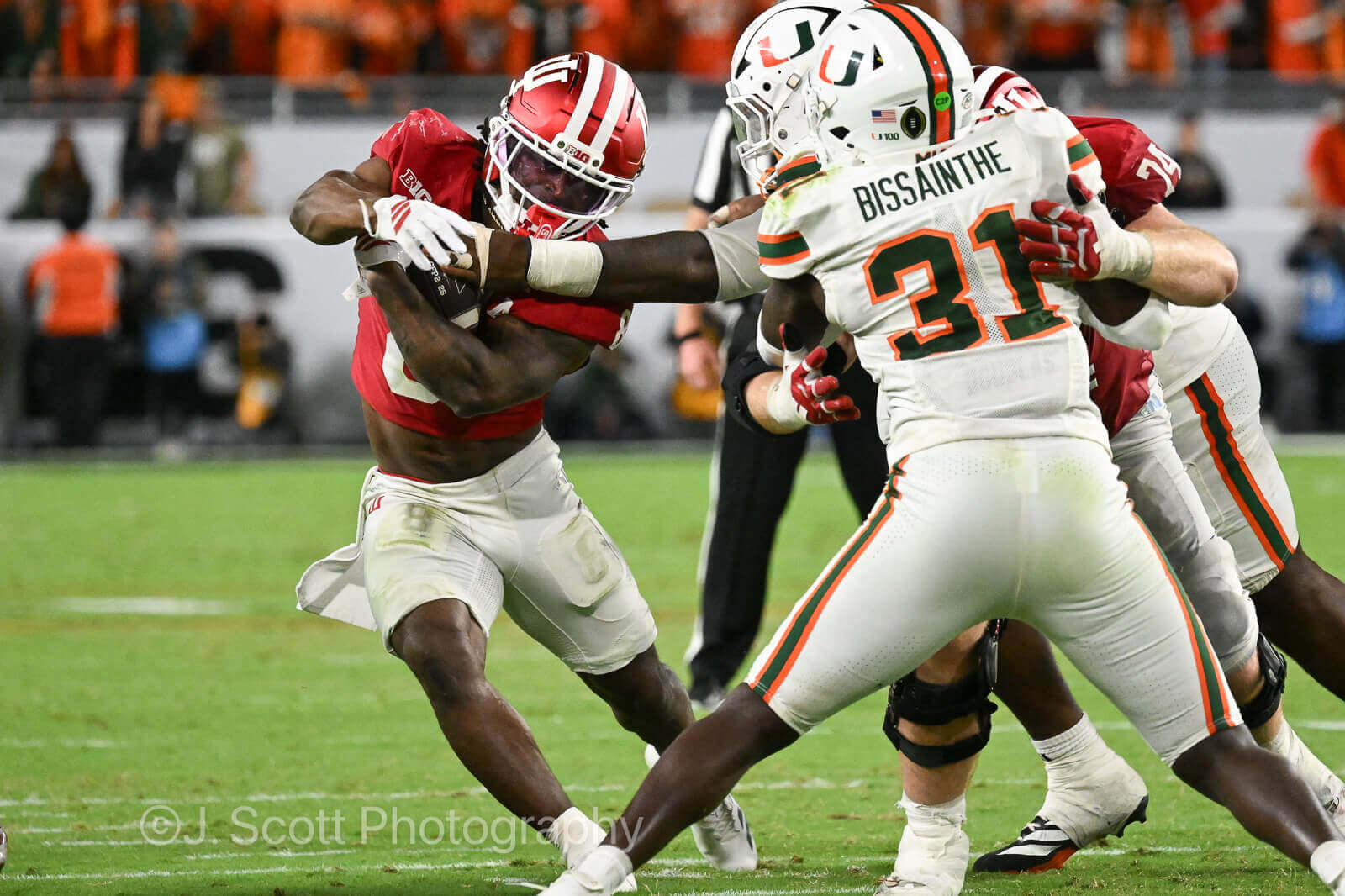 Photos from IU football's 27-21 win against Miami (FL) in the CFP national championship game.