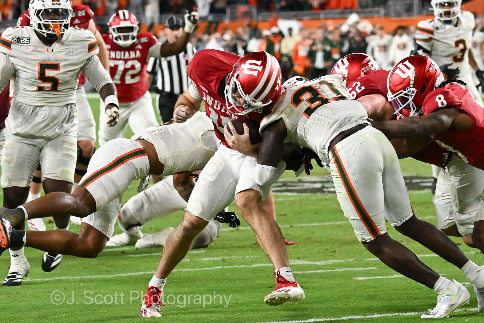 Photos from IU football's 27-21 win against Miami (FL) in the CFP national championship game.