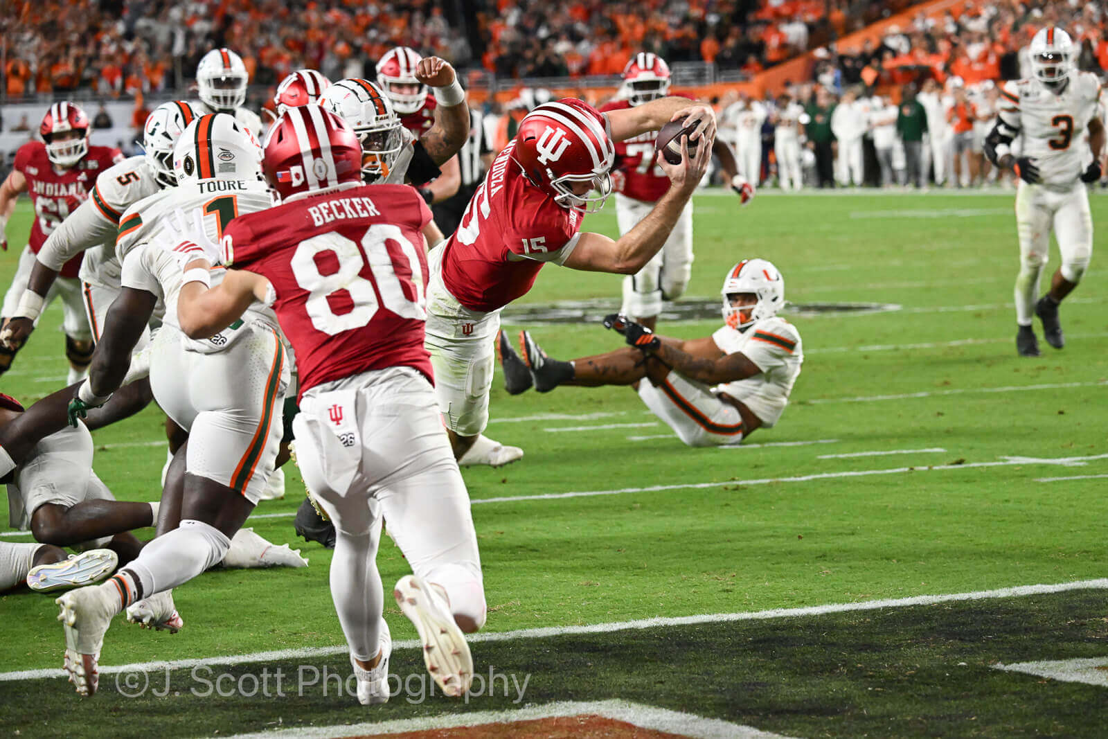 Photos from IU football's 27-21 win against Miami (FL) in the CFP national championship game.