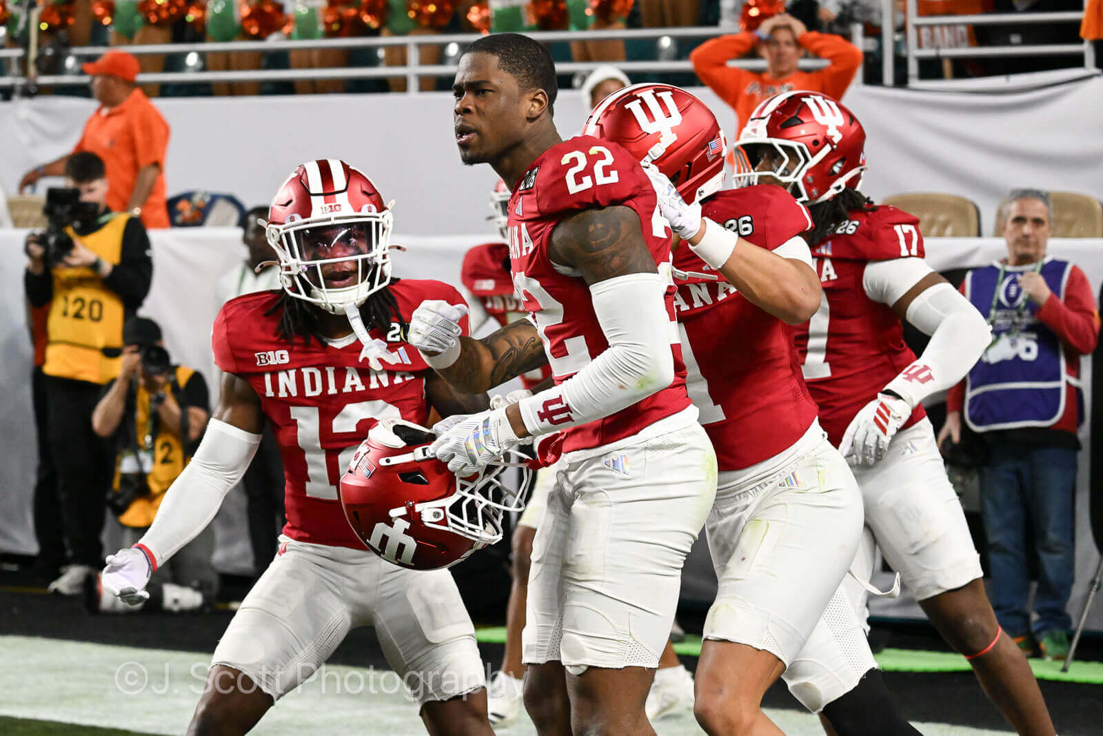 Photos from IU football's 27-21 win against Miami (FL) in the CFP national championship game.