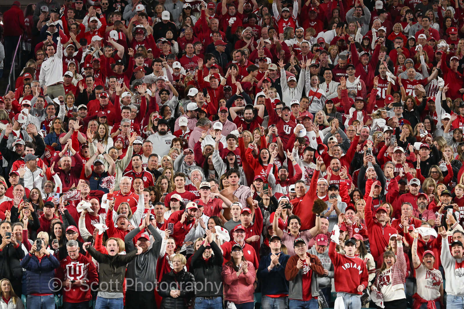 Photos from IU football's 27-21 win against Miami (FL) in the CFP national championship game.
