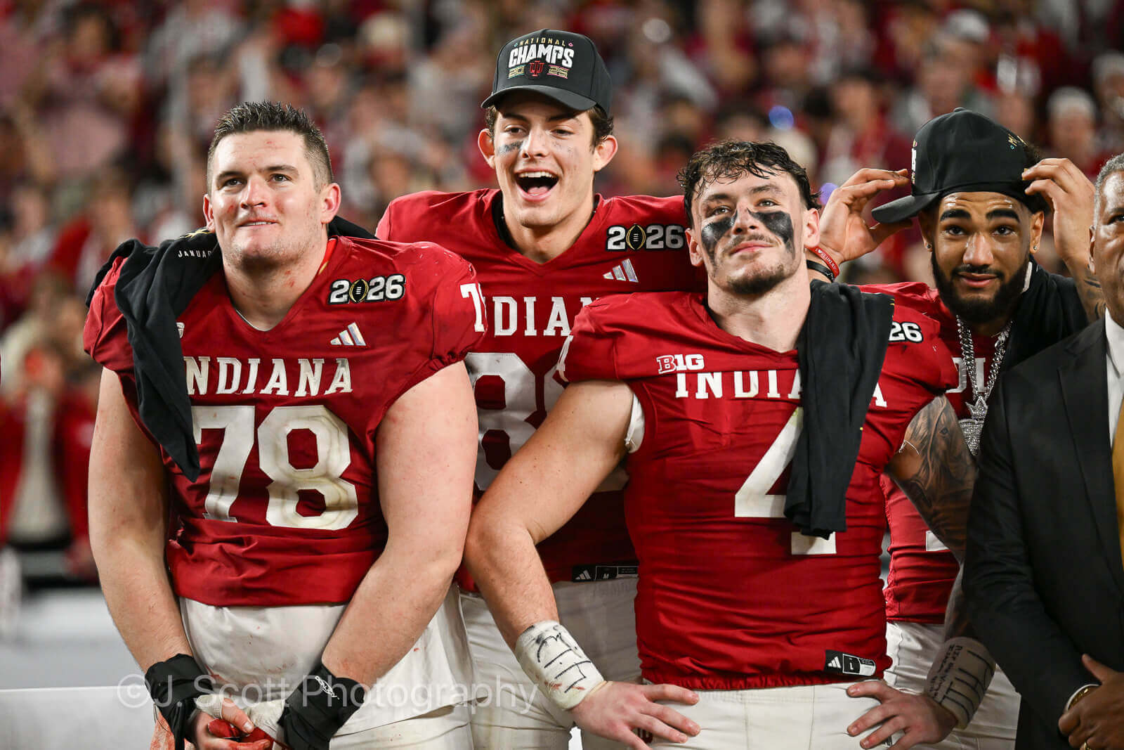 Photos from IU football's 27-21 win against Miami (FL) in the CFP national championship game.