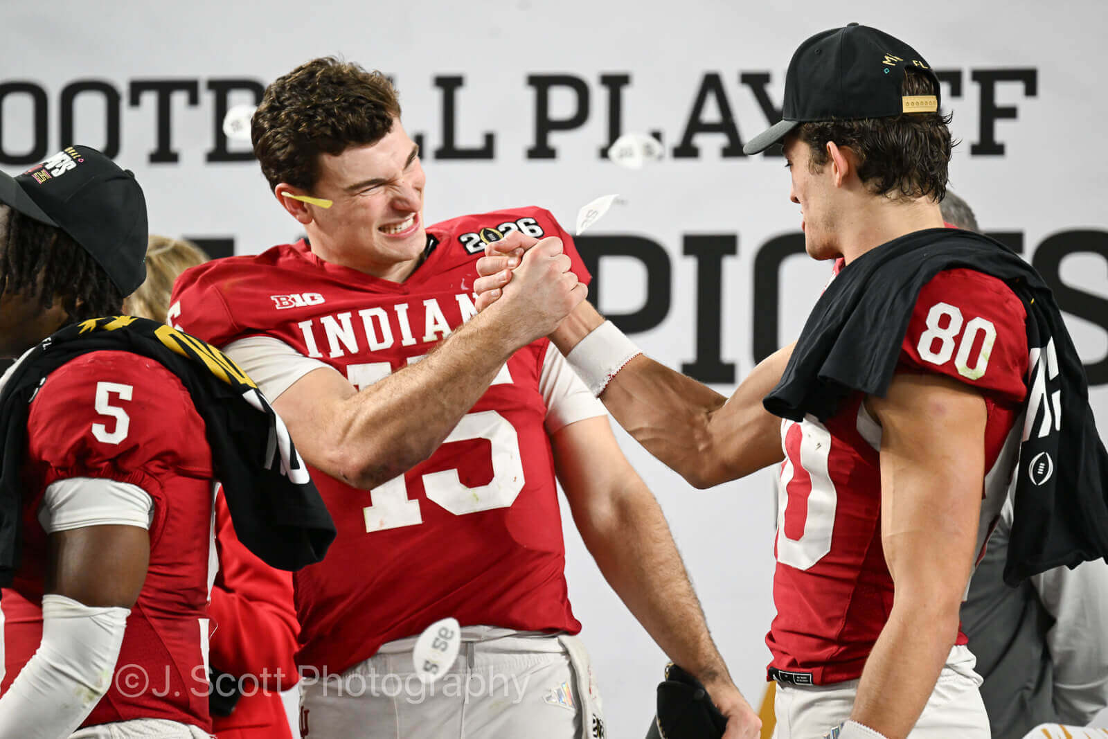Photos from IU football's 27-21 win against Miami (FL) in the CFP national championship game.