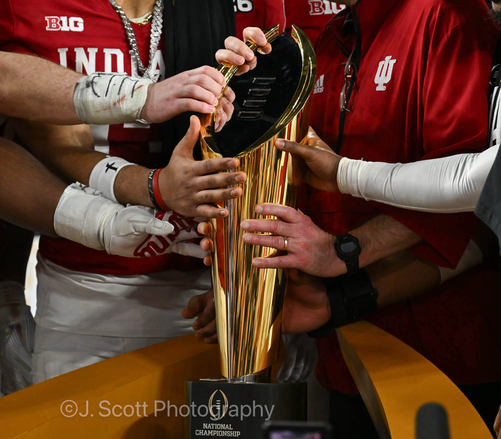Photos from IU football's 27-21 win against Miami (FL) in the CFP national championship game.