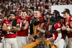 Photos from IU football's 27-21 win against Miami (FL) in the CFP national championship game.