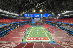 The field for the CFP semifinal in Atlanta, Georgia.