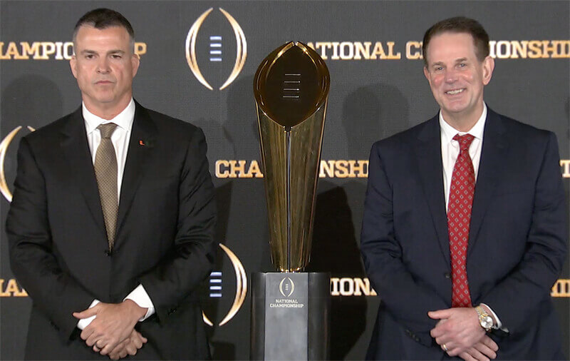 Curt Cignetti at CFP press conference.
