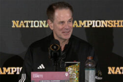 Curt Cignetti the morning after winning the national championship.