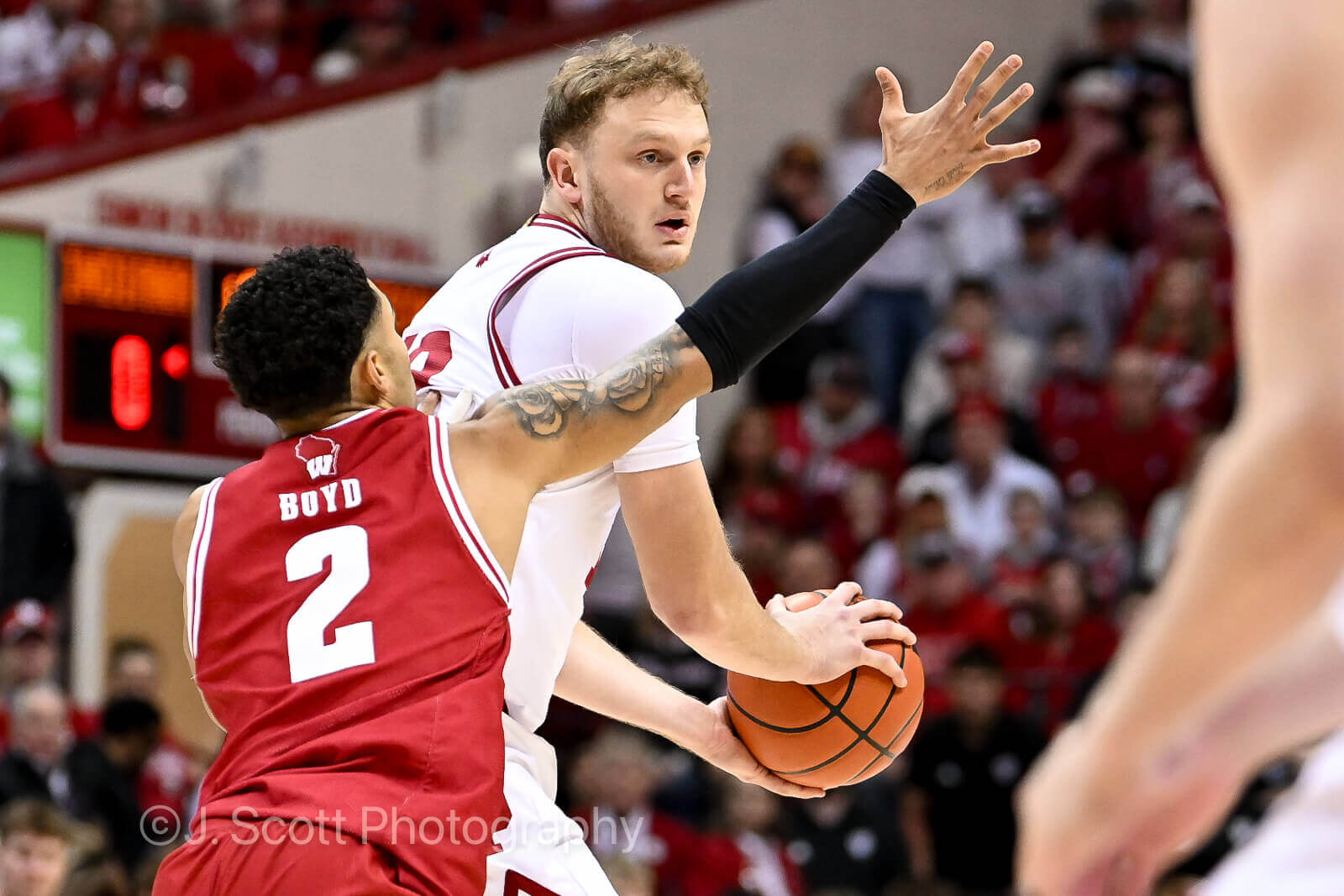 Photos from IU basketball's win against Wisconsin.
