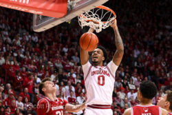 Photos from IU basketball's win against Wisconsin.