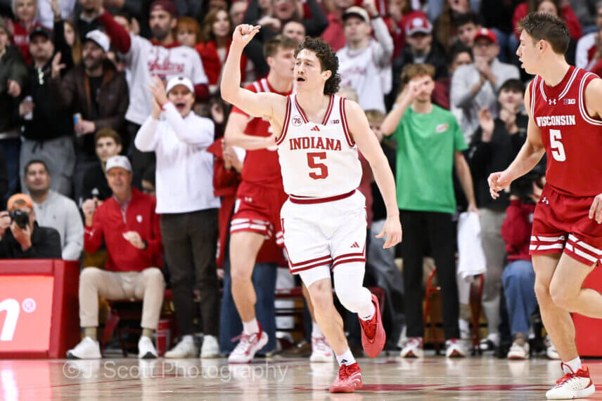 Photos from IU basketball's win against Wisconsin.