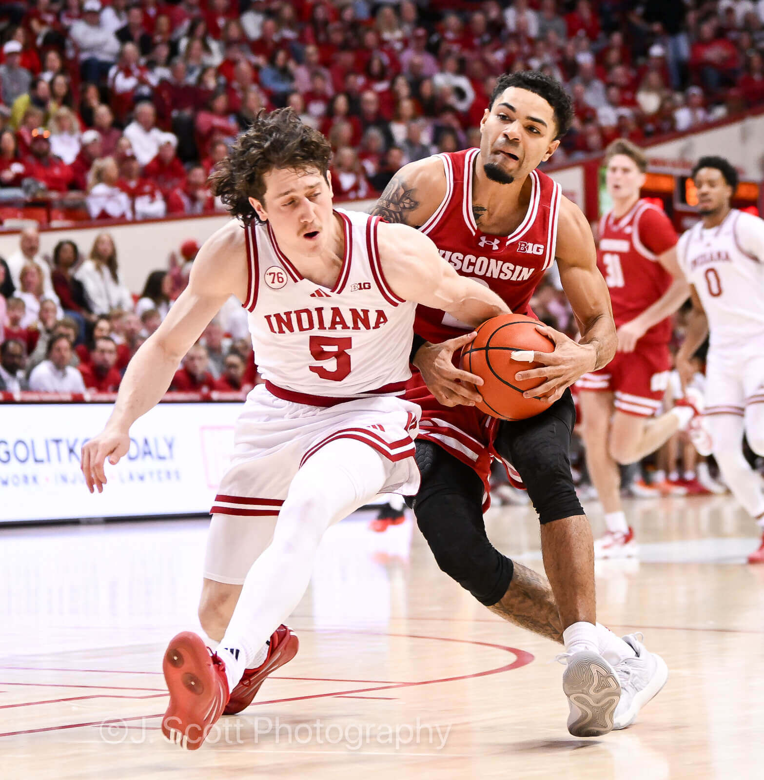 Photos from IU basketball's win against Wisconsin.