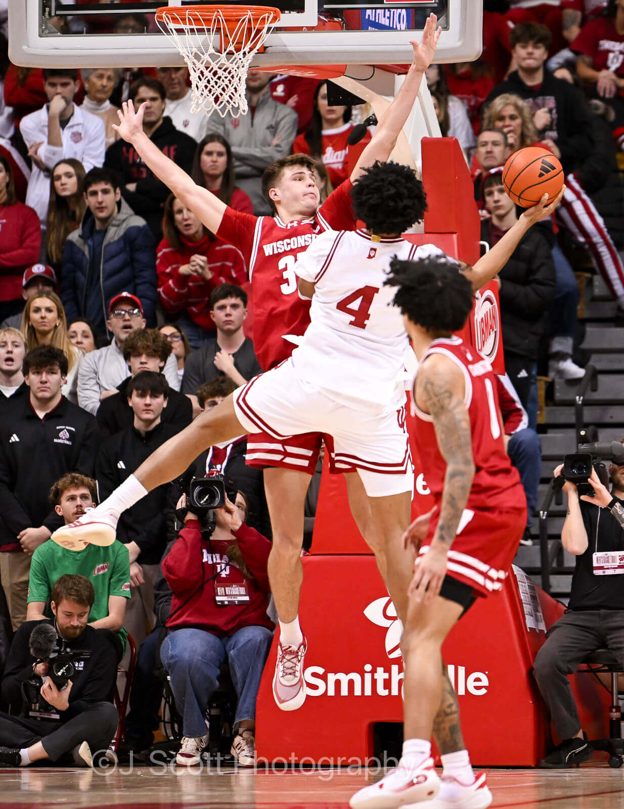 Photos from IU basketball's win against Wisconsin.