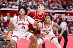 Photos from IU basketball's win against Wisconsin.
