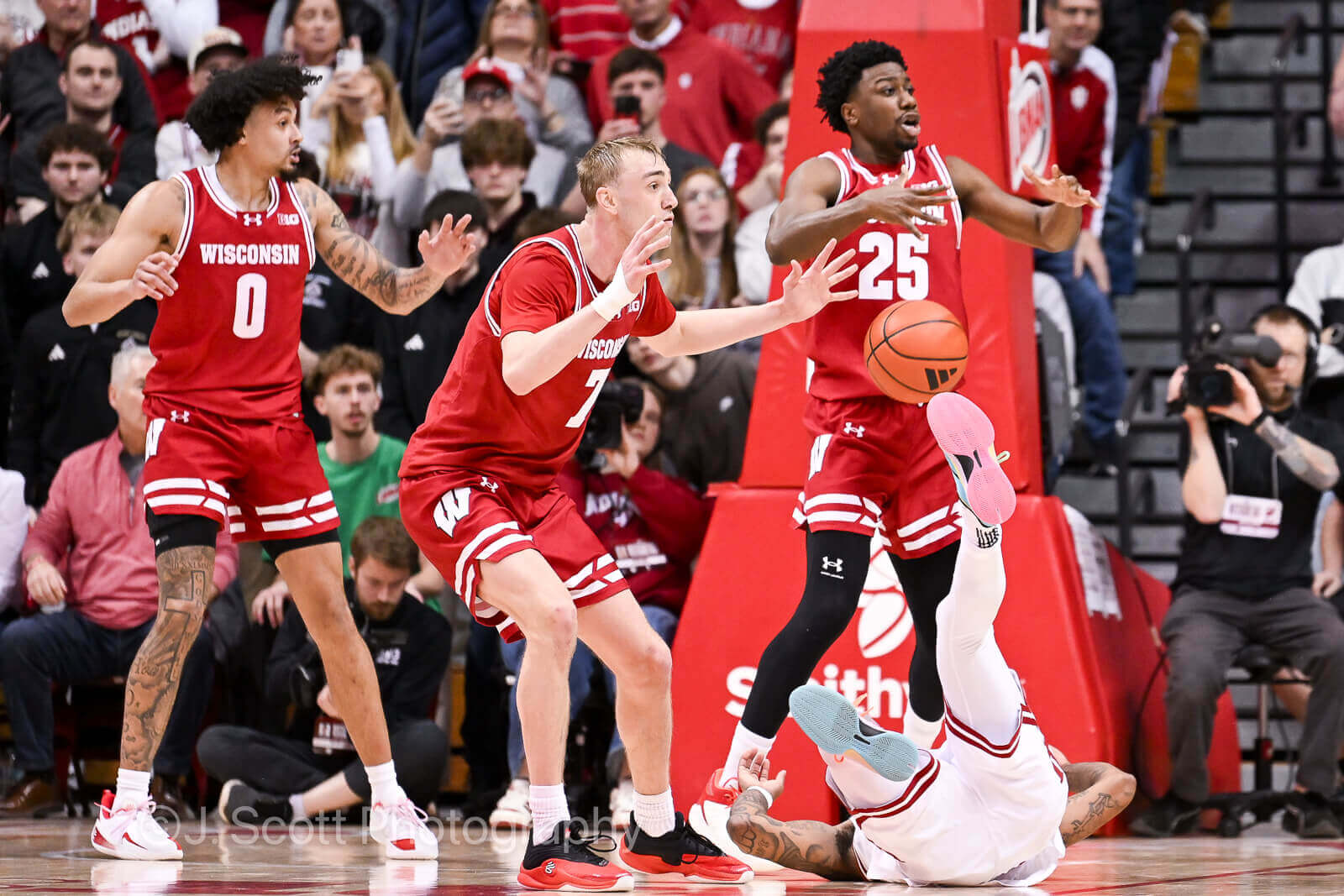 Photos from IU basketball's win against Wisconsin.
