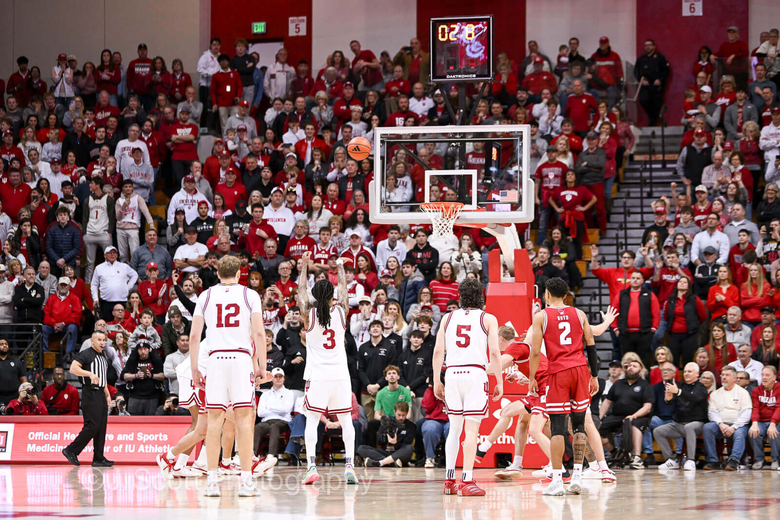 Photos from IU basketball's win against Wisconsin.