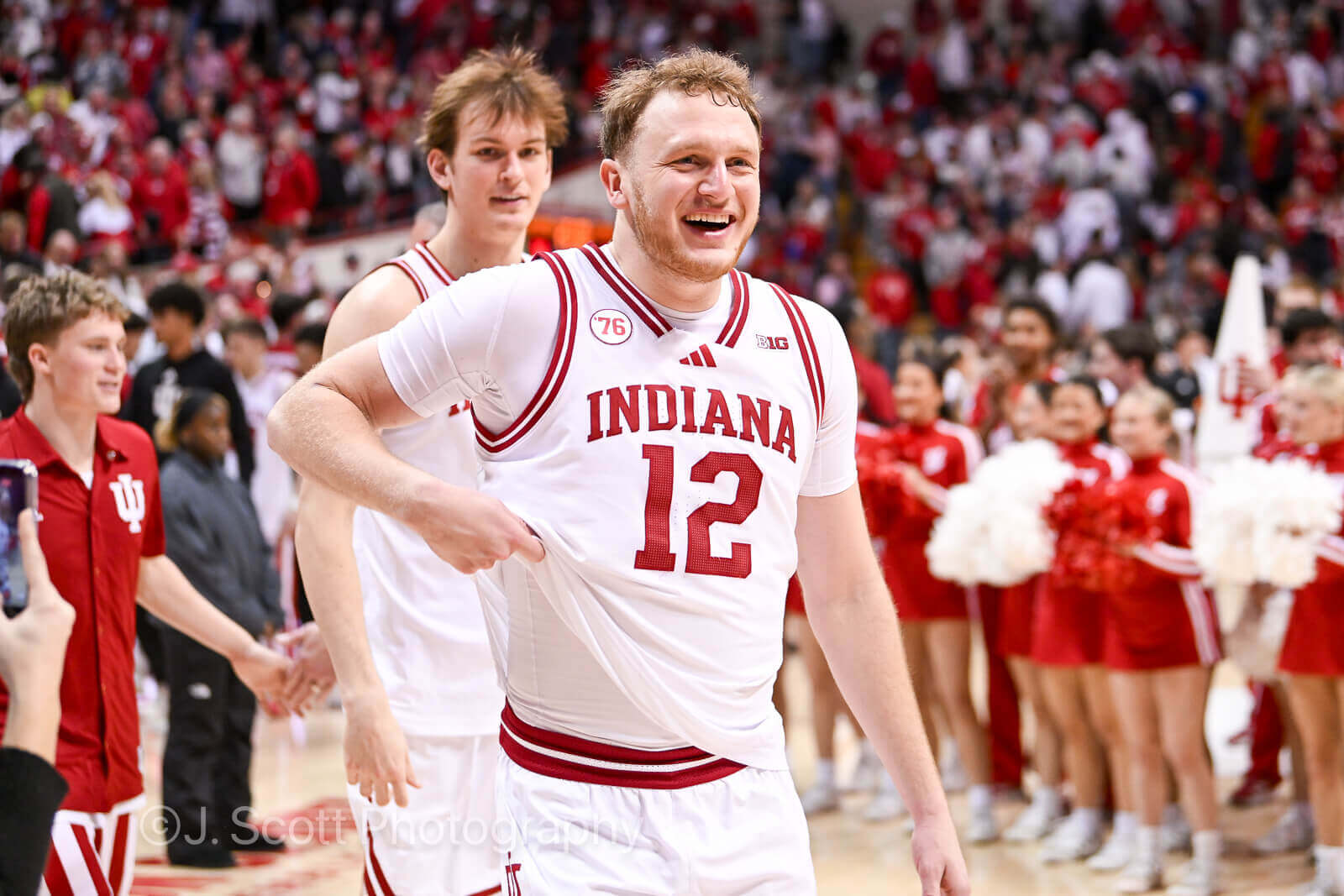 Photos from IU basketball's win against Wisconsin.