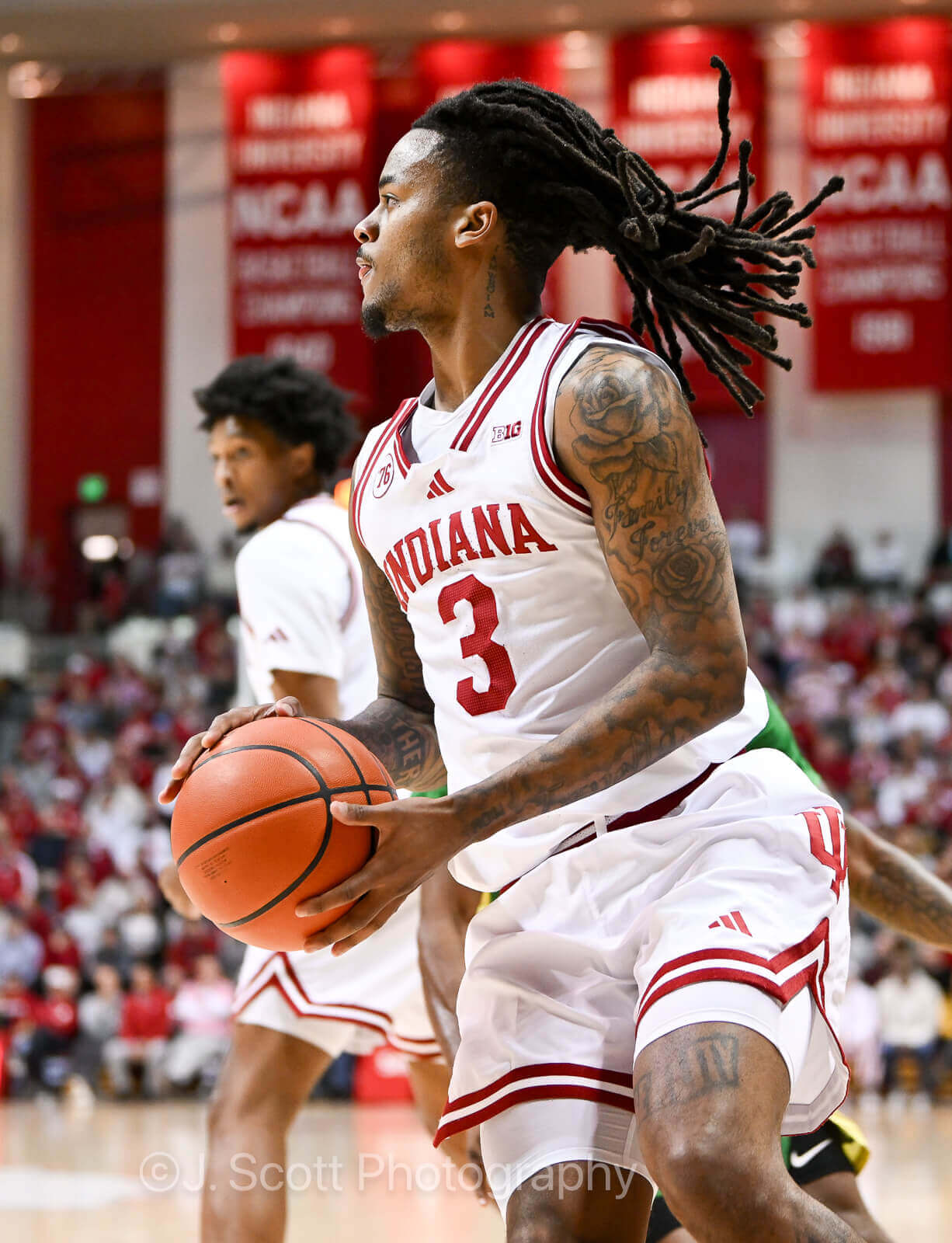 Photos from IU basketball's 92-74 win against Oregon.