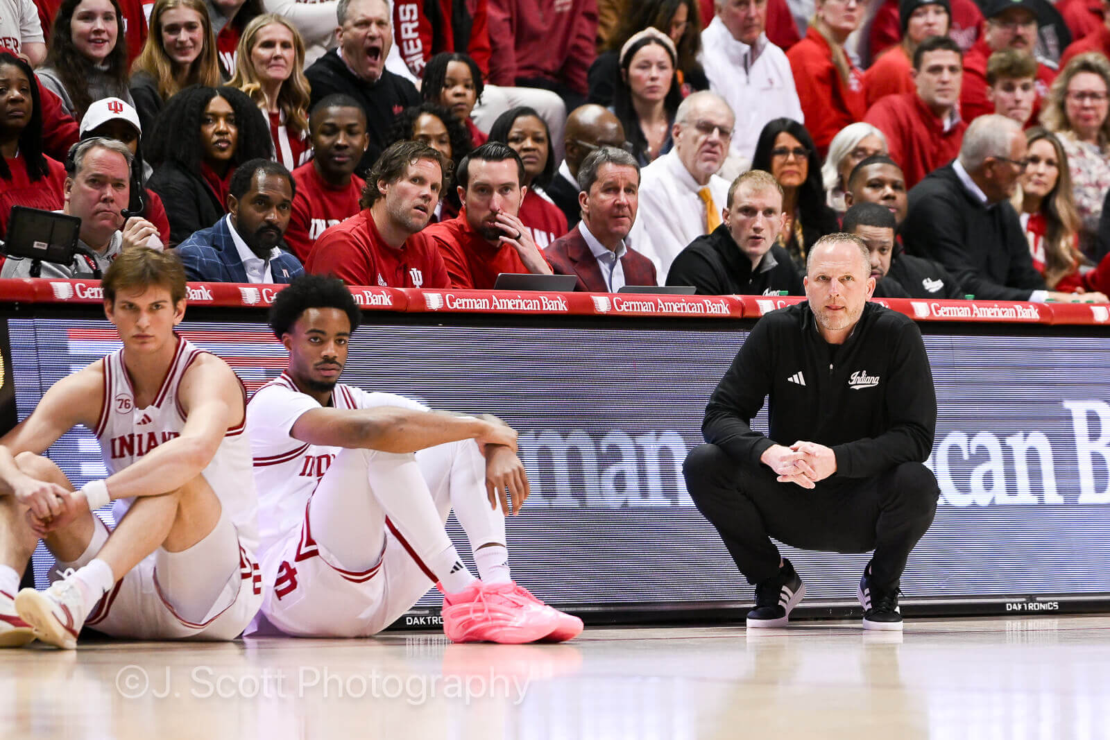 Photos from IU basketball's 92-74 win against Oregon.