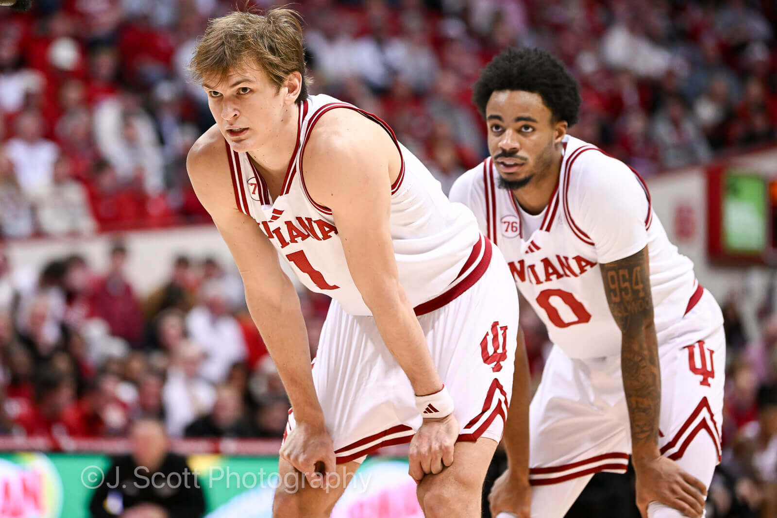 Photos from IU basketball's 92-74 win against Oregon.