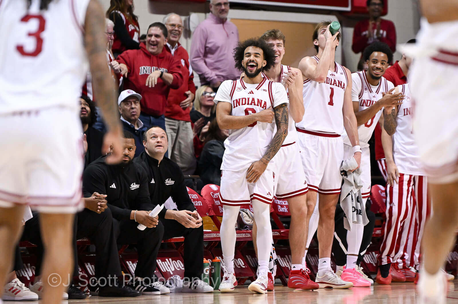 Photos from IU basketball's 92-74 win against Oregon.