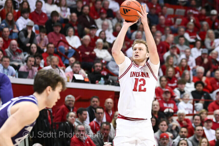 Photos from IU basketball’s 72-68 loss to Northwestern at Simon Skjodt Assembly Hall.