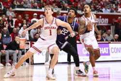 Photos from IU basketball’s 72-68 loss to Northwestern at Simon Skjodt Assembly Hall.