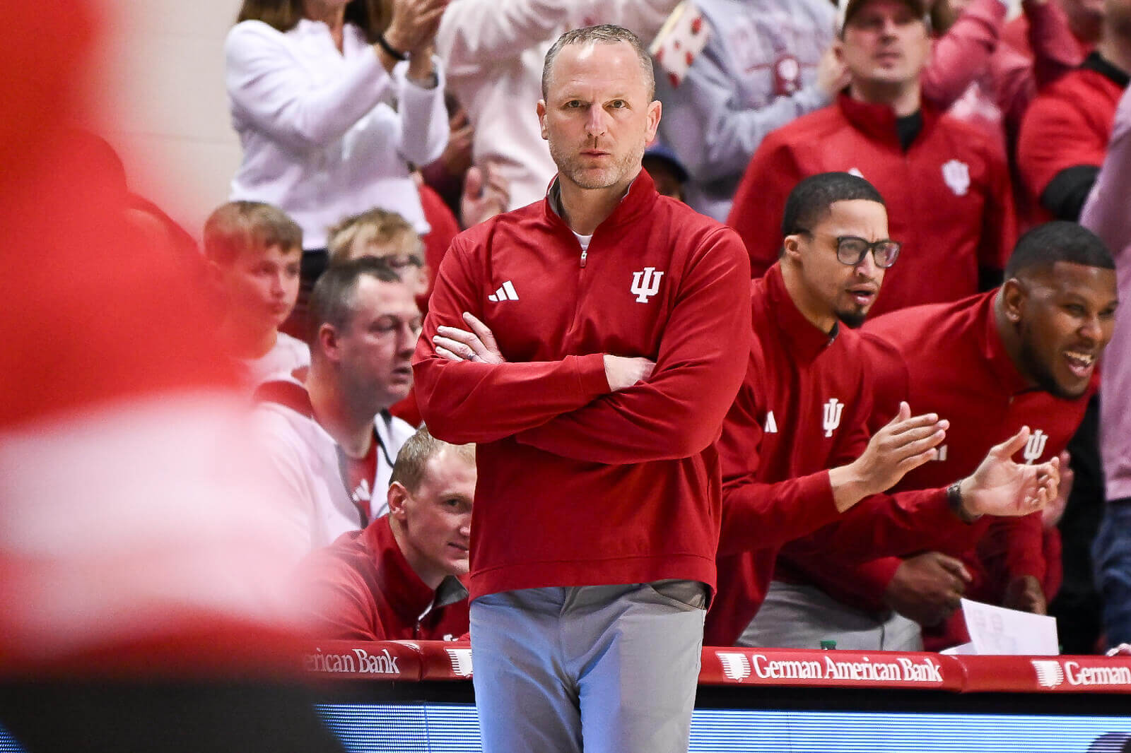 Video: Darian DeVries, IU players react to win against Wisconsin – Inside the Hall