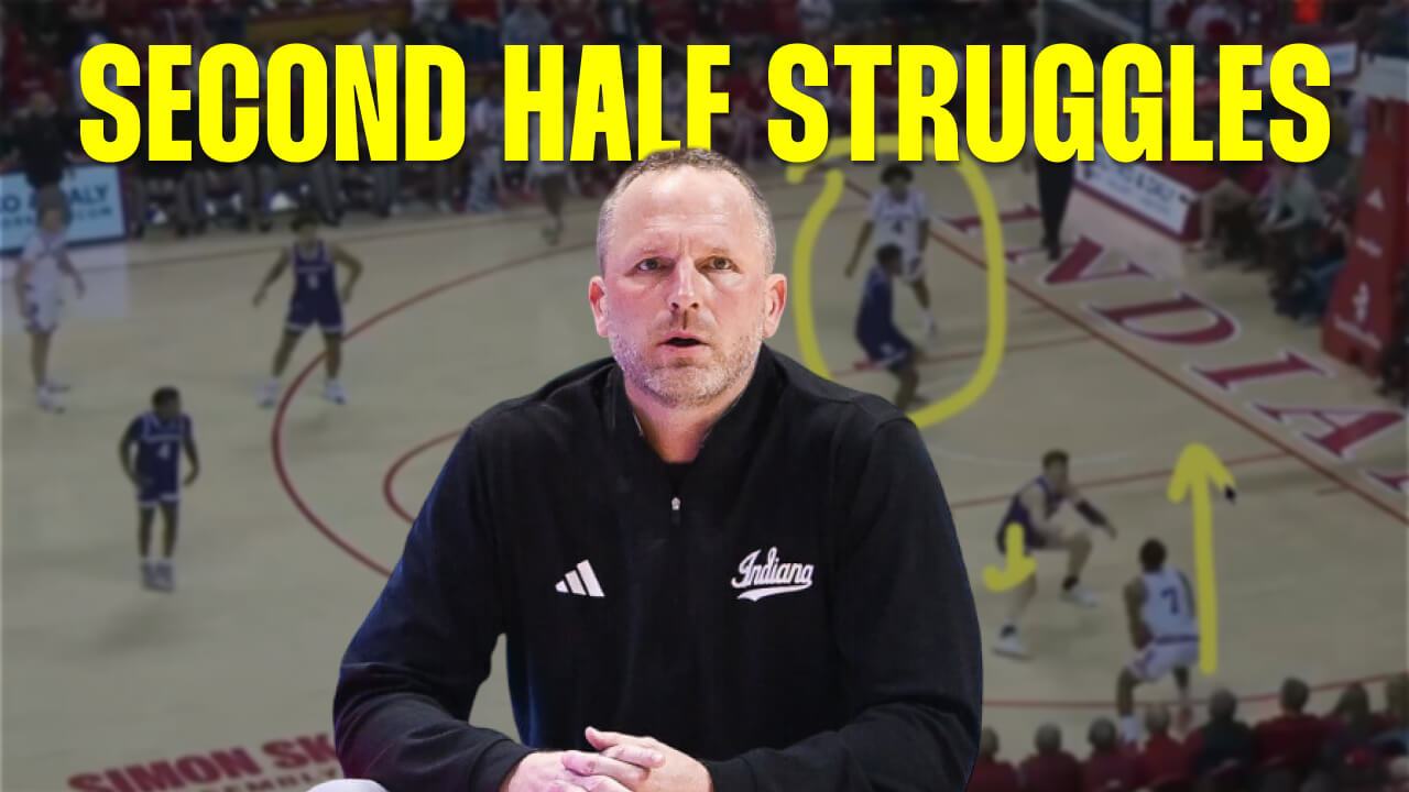 Film Session: How Indiana’s offense went cold down the stretch against Northwestern – Inside the Hall