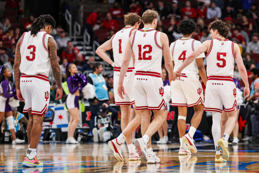 IU basketball at the Big Ten tournament.
