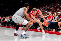 Photos from IU basketball's 91-78 loss at Ohio State.