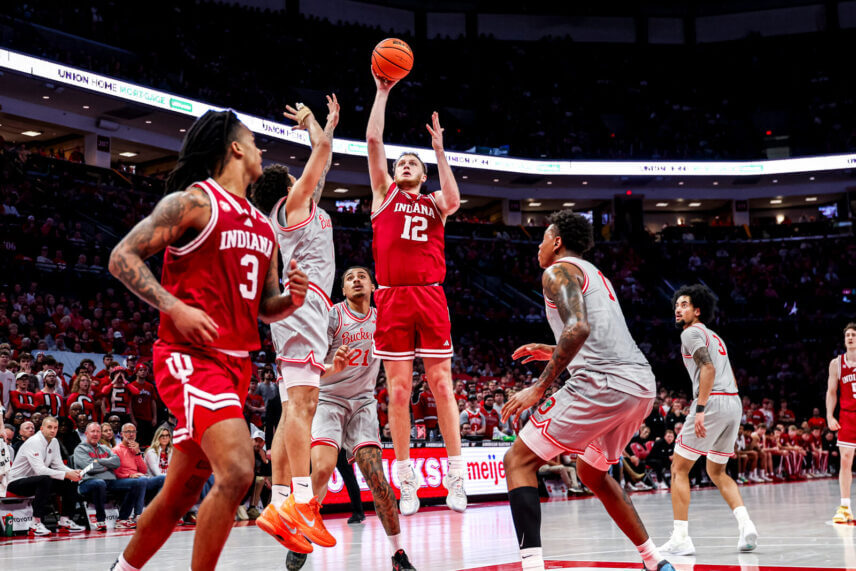 Photos from IU basketball's 91-78 loss at Ohio State.