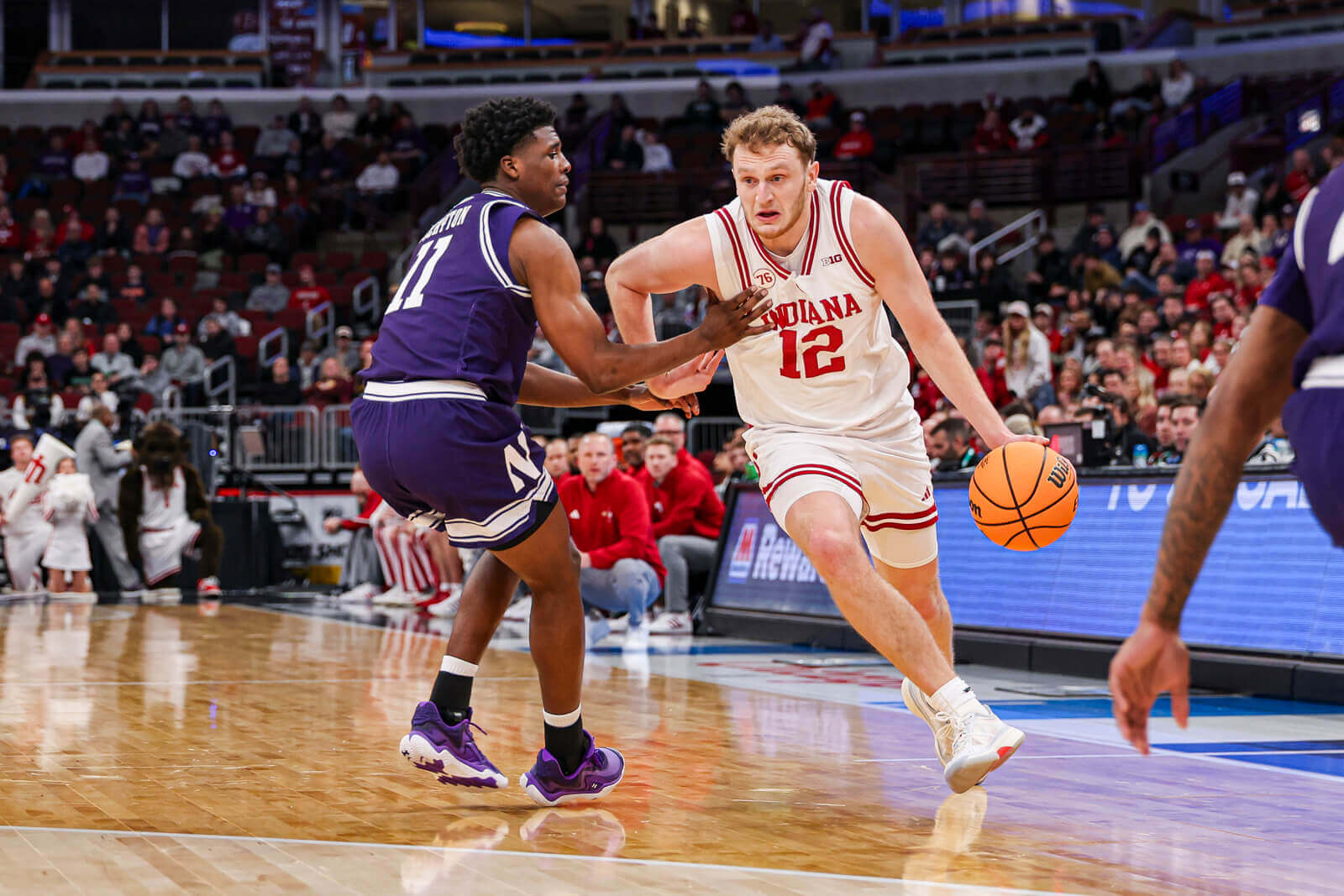 At the Buzzer: Northwestern 74, Indiana 61 - Inside the Hall image