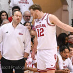 Photos from IU basketball’s 77-64 loss to Michigan State at Simon Skjodt Assembly Hall.