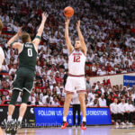 Photos from IU basketball’s 77-64 loss to Michigan State at Simon Skjodt Assembly Hall.
