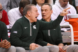 Photos from IU basketball’s 77-64 loss to Michigan State at Simon Skjodt Assembly Hall.